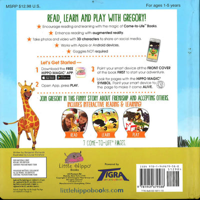 Little Giraffe's Big Idea: A Come-To-Life Book