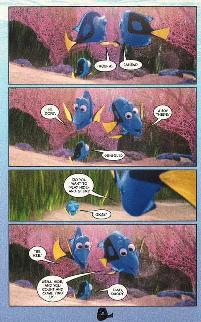 Disney Pixar Finding Dory Cinestory Comic