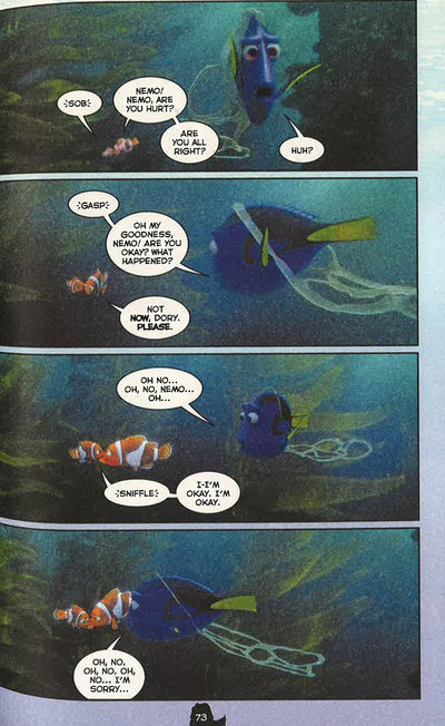 Disney Pixar Finding Dory Cinestory Comic