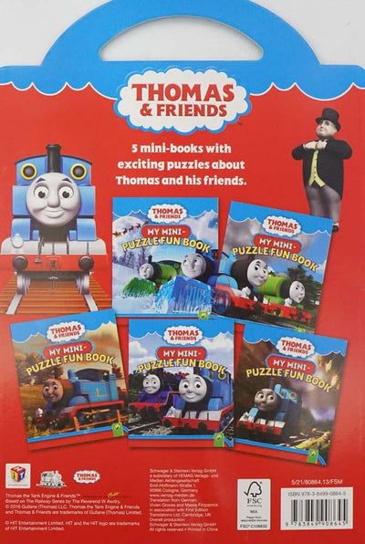 Thomas & Friends - 5 Mini Book With Exciting Puzzles About Thomas And Friends