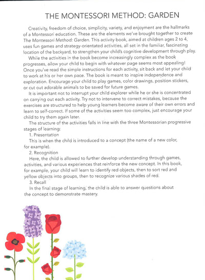 The Montessori Method: Garden