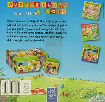 Puzzle Block Book: Snow White