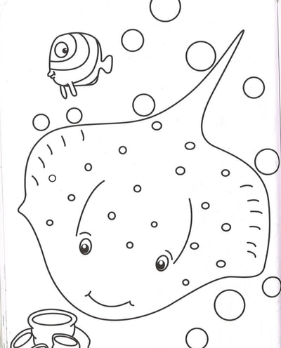 Tilly The Turtle Colouring Book