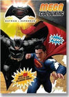Batman Vs Superman Mega Colouring Book