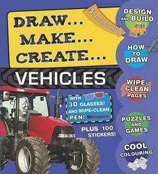 Vehicles- 3D Activity Folder